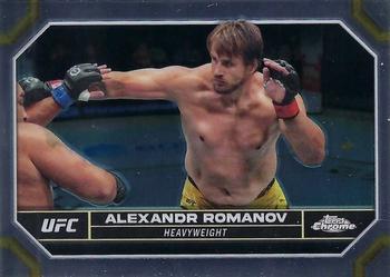 2024 Topps Chrome UFC #9 Alexandr Romanov Front