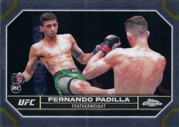 2024 Topps Chrome UFC #35 Fernando Padilla Front
