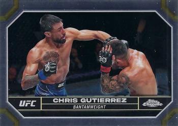 2024 Topps Chrome UFC #44 Chris Gutierrez Front