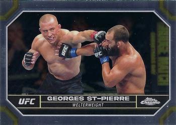 2024 Topps Chrome UFC #68 Georges St-Pierre Front
