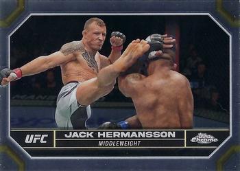 2024 Topps Chrome UFC #83 Jack Hermansson Front