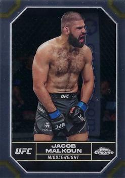 2024 Topps Chrome UFC #85 Jacob Malkoun Front