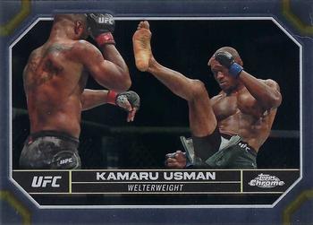 2024 Topps Chrome UFC #108 Kamaru Usman Front