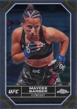2024 Topps Chrome UFC #132 Maycee Barber Front