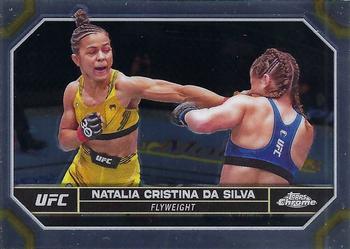 2024 Topps Chrome UFC #146 Natalia Cristina da Silva Front