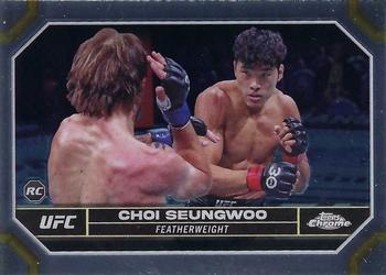 2024 Topps Chrome UFC #147 Choi SeungWoo Front