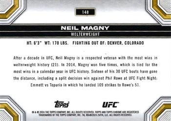 2024 Topps Chrome UFC #148 Neil Magny Back
