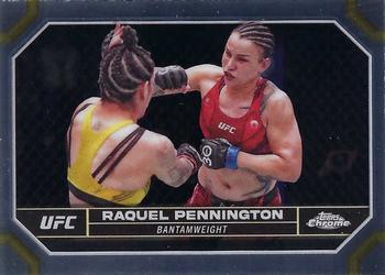2024 Topps Chrome UFC #160 Raquel Pennington Front