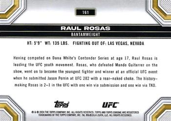 2024 Topps Chrome UFC #161 Raul Rosas Back