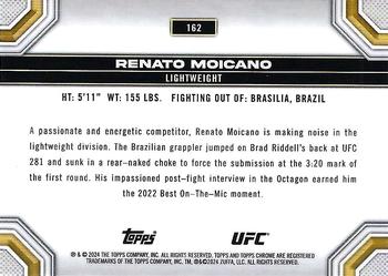2024 Topps Chrome UFC #162 Renato Moicano Back