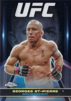 2024 Topps Chrome UFC - Supergiant #SUG-3 Georges St-Pierre Front