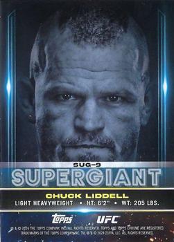 2024 Topps Chrome UFC - Supergiant #SUG-9 Chuck Liddell Back