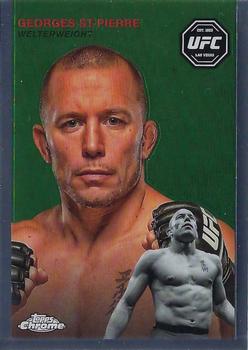 2024 Topps Chrome UFC - 1954 Topps #FFT-1 Georges St-Pierre Front
