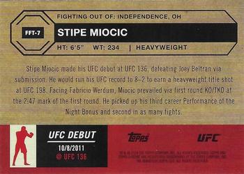 2024 Topps Chrome UFC - 1954 Topps #FFT-7 Stipe Miocic Back