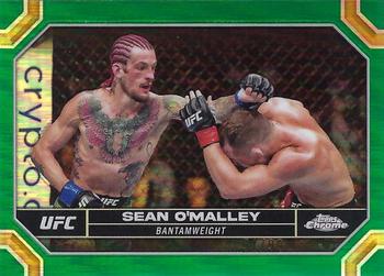 2024 Topps Chrome UFC - Green Refractor #173 Sean O'Malley Front