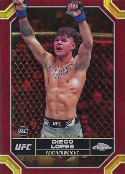 2024 Topps Chrome UFC - Magenta Refractor #26 Diego Lopes Front