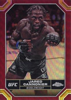 2024 Topps Chrome UFC - Magenta Refractor #92 Jared Cannonier Front