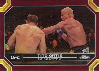 2024 Topps Chrome UFC - Magenta Refractor #186 Tito Ortiz Front