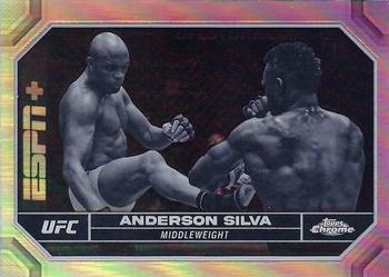 2024 Topps Chrome UFC - Negative #17 Anderson Silva Front
