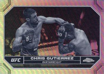 2024 Topps Chrome UFC - Negative #44 Chris Gutierrez Front