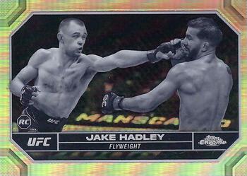 2024 Topps Chrome UFC - Negative #45 Jake Hadley Front