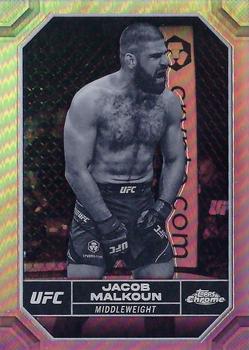 2024 Topps Chrome UFC - Negative #85 Jacob Malkoun Front
