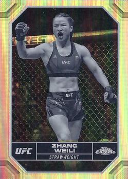 2024 Topps Chrome UFC - Negative #200 Zhang Weili Front