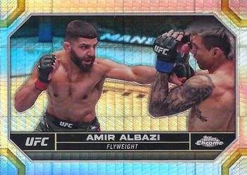 2024 Topps Chrome UFC - Prism #16 Amir Albazi Front