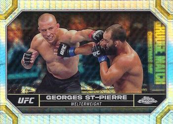 2024 Topps Chrome UFC - Prism #68 Georges St-Pierre Front