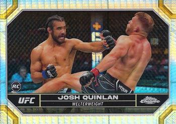 2024 Topps Chrome UFC - Prism #76 Josh Quinlan Front