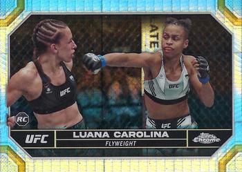 2024 Topps Chrome UFC - Prism #93 Luana Carolina Front