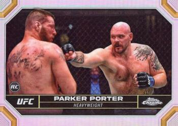2024 Topps Chrome UFC - Refractor #142 Parker Porter Front