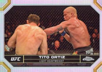 2024 Topps Chrome UFC - Refractor #186 Tito Ortiz Front