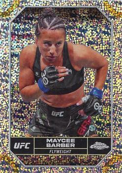 2024 Topps Chrome UFC - Speckle #132 Maycee Barber Front