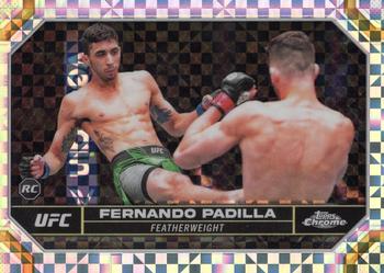 2024 Topps Chrome UFC - X-Fractor #35 Fernando Padilla Front