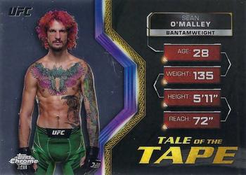 2024 Topps Chrome UFC - Tale of the Tape #TFT-5 Sean O'Malley Front