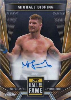 2024 Topps Chrome UFC - Hall of Fame Autographs #HFA-MBI Michael Bisping Front