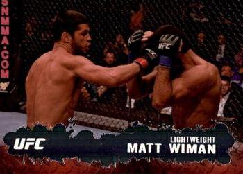 2009 Topps UFC Round 2 #10 Matt Wiman Front