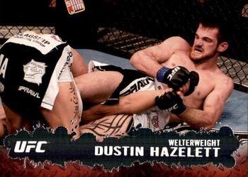 2009 Topps UFC Round 2 #28 Dustin Hazelett Front
