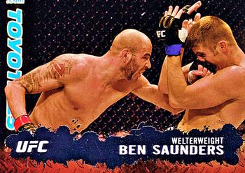 2009 Topps UFC Round 2 #34 Ben Saunders Front