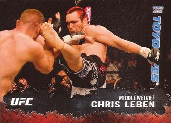 2009 Topps UFC Round 2 #38 Chris Leben Front