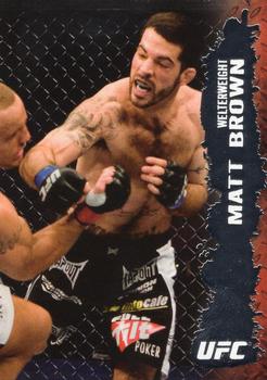 2009 Topps UFC Round 2 #41 Matt Brown Front