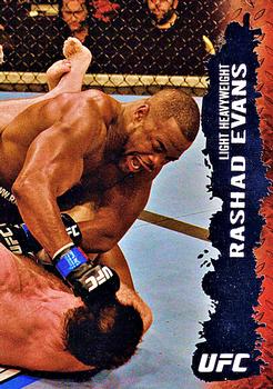 2009 Topps UFC Round 2 #44 Rashad Evans Front