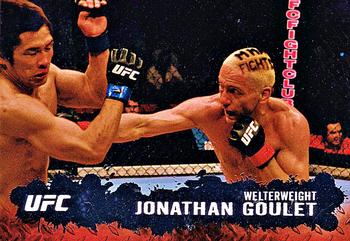 2009 Topps UFC Round 2 #49 Jonathan Goulet Front