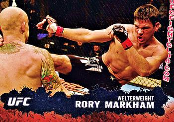2009 Topps UFC Round 2 #80 Rory Markham Front