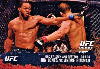 2009 Topps UFC Round 2 #101 Jon Jones / Andre Gusmao Front