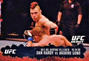 2009 Topps UFC Round 2 #107 Dan Hardy / Akihiro Gono Front