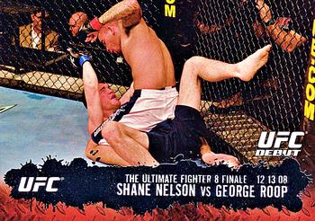 2009 Topps UFC Round 2 #112 Shane Nelson / George Roop Front
