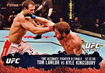 2009 Topps UFC Round 2 #113 Tom Lawlor / Kyle Kingsbury Front