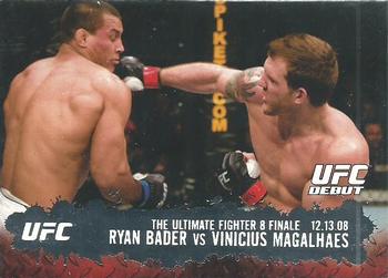 2009 Topps UFC Round 2 #119 Ryan Bader / Vinicius Magalhaes Front